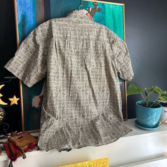 Arnold Palmer Casual Button-Down Shirt in Earthy Tones L - Picture 12 of 16